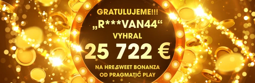 TOP výhra týždňa: 25 722 € v hre Sweet Bonanza od Pragmatic Play