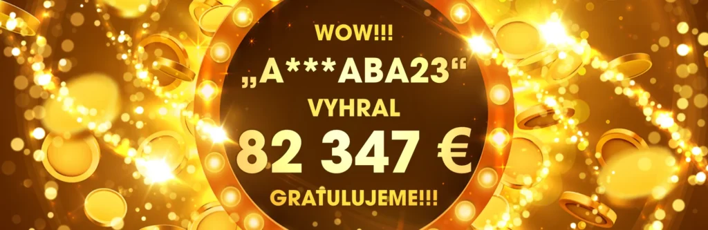 TOP výhra týždňa: 82 347 € v hre od Synot Games