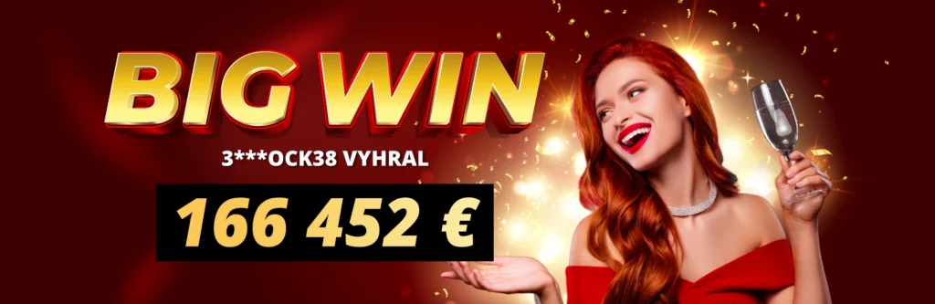 TOP výhra týždňa: 166 452 € v sérii troch hier