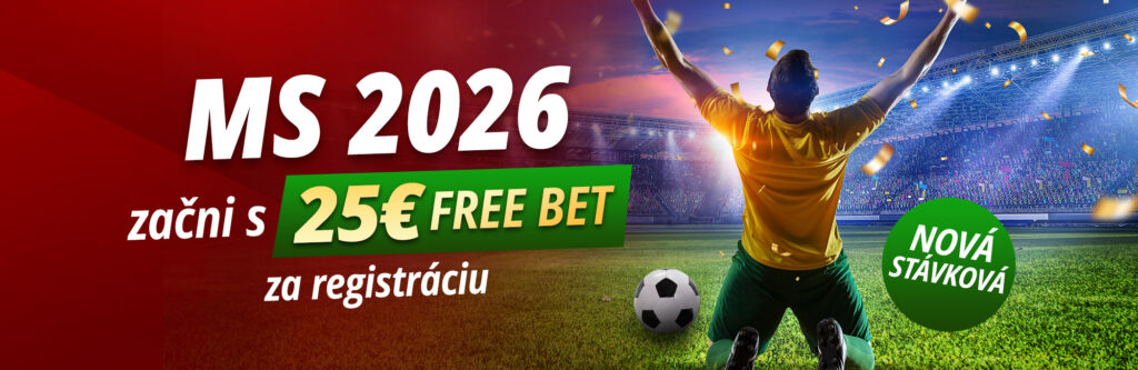 MONACObet stávková kancelária: získaj 25 Free Bet iba za registráciu
