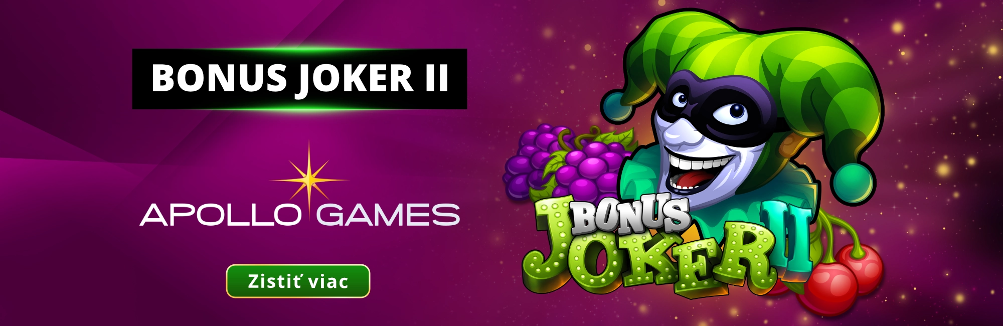 Bonus Joker II: klasický žolíkový automat v MONACObet