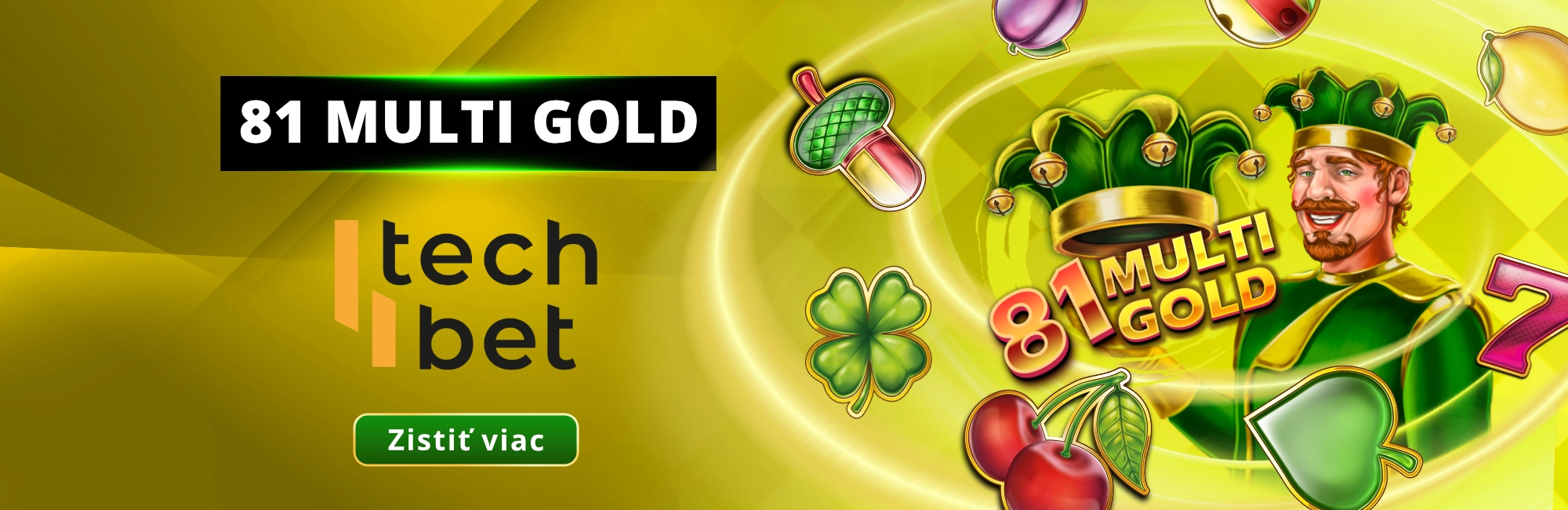 81 Multi Gold: zlatý automat s až 81 líniami v MONACObet